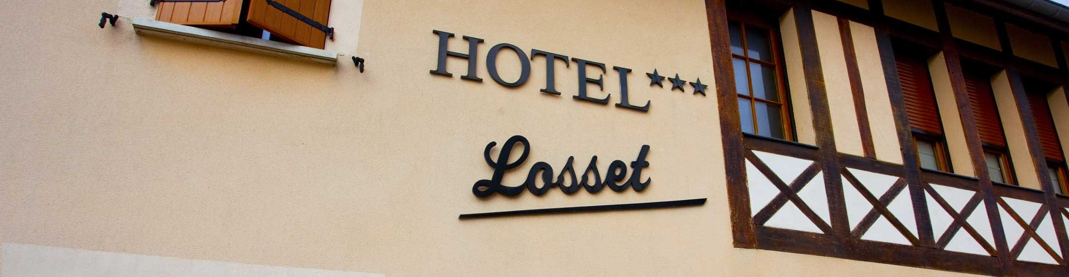 Hôtel Losset 3 étoiles à FLAGEY ECHEZEAUX en Bourgogne
